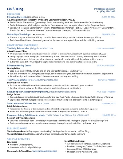 Microsoft Word - LinKing.Resume.June2016.docx